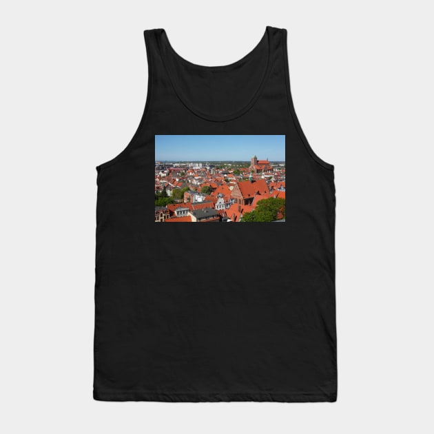 Old town, Wismar, Mecklenburg-Western Pomerania, Germany Tank Top by Kruegerfoto